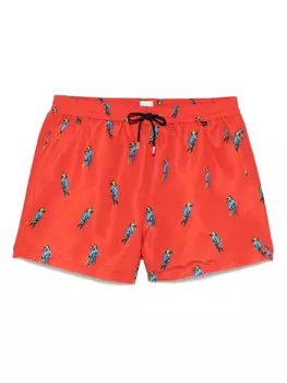 Плавки-шорты с принтом Paul Smith, красный