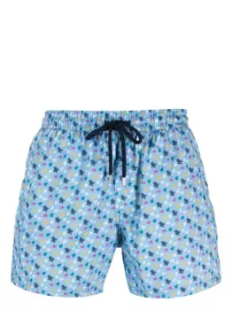 Плавки-шорты с принтом Vilebrequin, синий