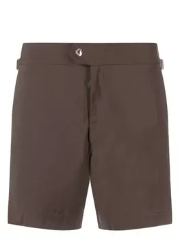 Плавки-шорты с пряжкой TOM FORD, коричневый