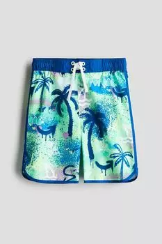 Плавки-Шорты с узором H&M, синий