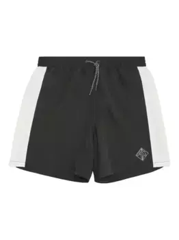 Плавки-шорты с вышитым логотипом Armani Exchange, черный