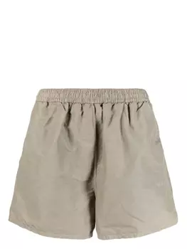 Плавки-шорты с вышитым логотипом Off-White, коричневый