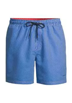 Плавки-Шорты с завязками на полосках Manguun, цвет victoria blue str.