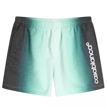 Плавки-Шорты с жаккардовым принтом Casablanca, зеленый