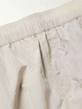 Плавки-шорты с жатым эффектом, прямые, средней длины ONIA, цвет Stone