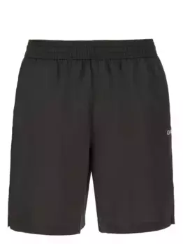 Плавки-шорты Scribble Diags OFF-WHITE, черный