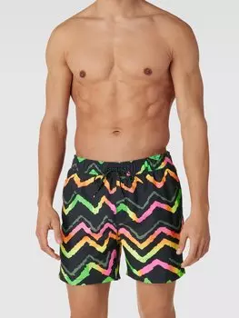 Плавки-шорты со сплошным рисунком, модель «GOOD TIMES» Billabong, черный