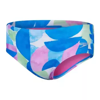 Плавки-шорты Speedo мужские Club Training Allover Brief 13,5 см, белый