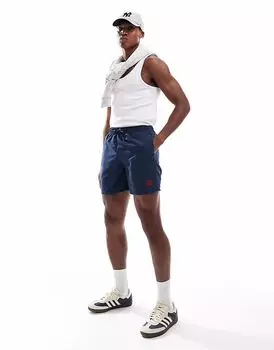 Плавки-шорты Superdry Essential длиной 17 дюймов в насыщенном темно-синем цвете