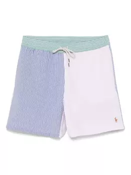 Плавки-шорты в полоску Polo Ralph Lauren, розовый