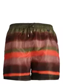 Плавки-шорты в полоску PS Paul Smith, зеленый