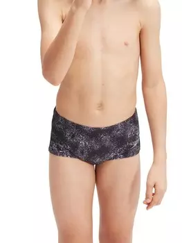 Плавки Speedo 13CM BOYS CLUB TRAINING ALLOVER BRIEF, черный