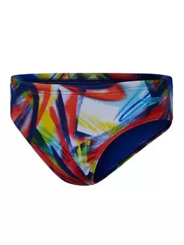 Плавки Speedo BOYS 6.5CM DIGITAL ALLOVER BRIEF, разноцветный
