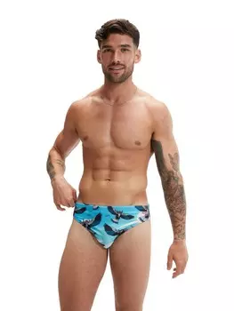 Плавки Speedo MEN'S 5CM ESCAPE BRIEF YORI, разноцветный