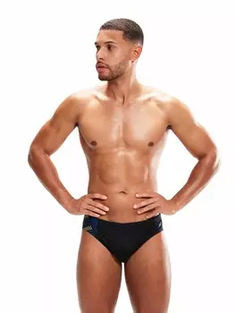 Плавки Speedo MENS 7CM TECH PANEL BRIEF, синий