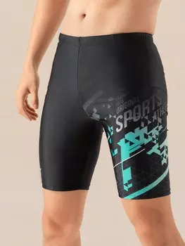 Плавки спортивные мужские 361, черный