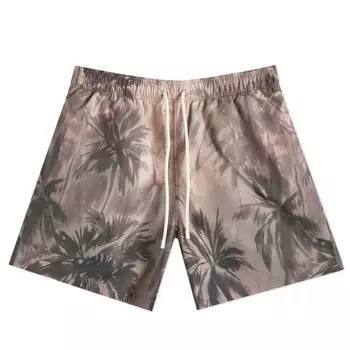 Плавки Sunset Palms Palm Angels, черный