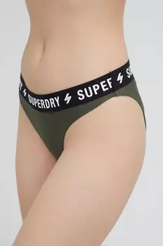 Плавки Superdry, зеленый