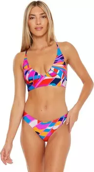Плавки Trina Turk Rio Reversible Hipster Bottoms, разноцветный