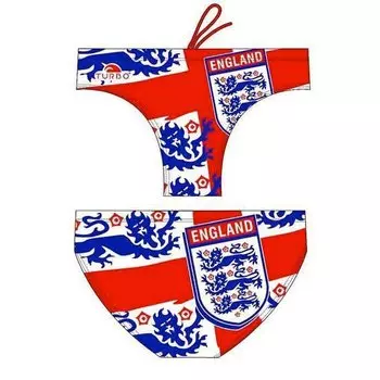 Плавки Turbo England Shield, красный
