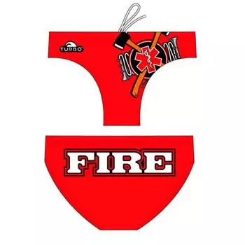 Плавки Turbo Fire, красный