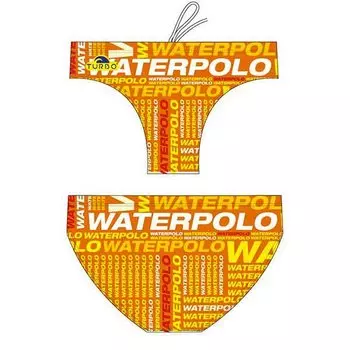 Плавки Turbo Text, оранжевый