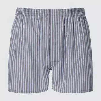 Плавки Uniqlo полосатые, синий