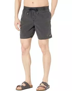 Плавки Volcom Center 17", цвет Black 2