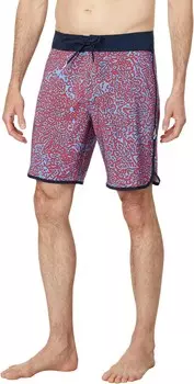 Плавки Volcom Lido Print Scallop Mod 19, цвет Flash Red