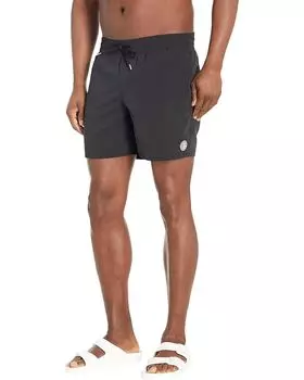 Плавки Volcom Lido Solid 16", цвет Black 1