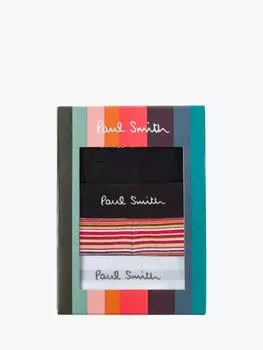 Плавки в однотонную и полоску Paul Smith, разноцветный