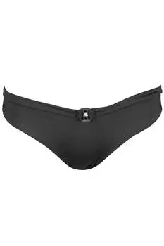 Плавки женские Karl Lagerfeld Beachwear пляжные с поясом, черный