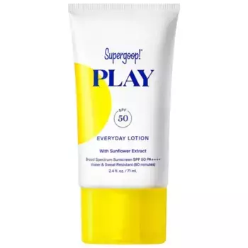 Play ежедневный лосьон spf 50 солнцезащитный крем для лица и тела Supergoop!, объем 69 мл