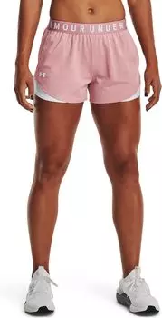 Play Up Shorts 3.0 Твист Under Armour, цвет Pink Elixir/White/White