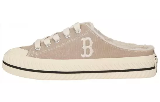 Playball Mule Canvas Shoes Unisex Low-Top Palm Tree Mlb