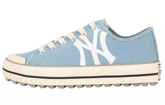 Playball Новые массивные кеды унисекс с низким верхом синего цвета Mlb