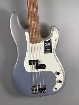 PLAYER PRECISION BASS — серебристый Fender