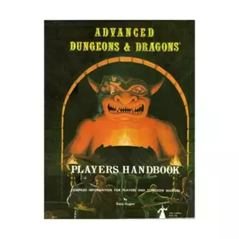 Player's Handbook (1st Edition, Idol Cover, TSR/Games Workshop 2nd UK Printing), Advanced Dungeons & Dragons (1st Edition) - Core Books, Box Sets & Miscellaneous, мягкая обложка