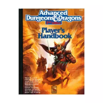 Player's Handbook (2nd Printing), Advanced Dungeons & Dragons (2nd Edition) - Player's Guides & Books, твердый переплет