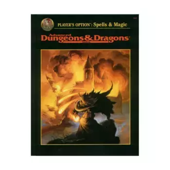 Player's Option - Spells & Magic (1st Printing), Advanced Dungeons & Dragons (2nd Edition) - Player's Guides & Books, твердый переплет