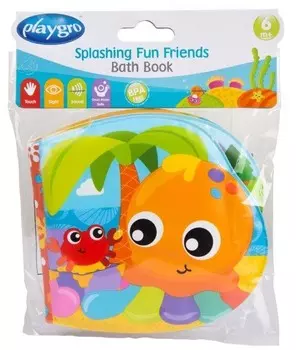Playgro, книга о ванне