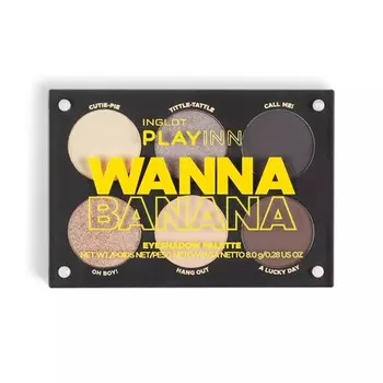 Playinn Палитра теней для век Wanna Banana, Inglot