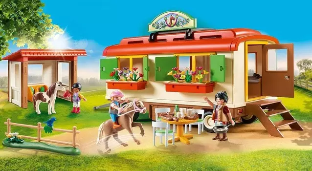 PLAYMOBIL 70510 Ночевка в караване