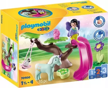 Playmobil Blocks 70400 Игровая Площадка Феи 1.2.3