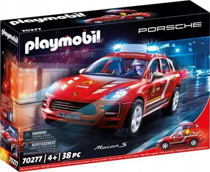 Playmobil, Блоки Porsche Fire Department, 70277