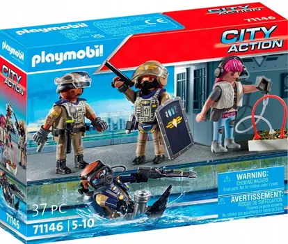 Playmobil City Action 71146 Набор фигурок специального подразделения