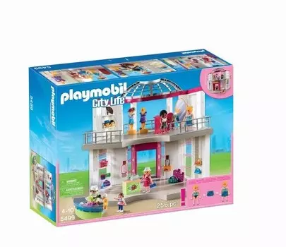 Playmobil City Life, блоки Малый торговый центр с оборудованием, 5499