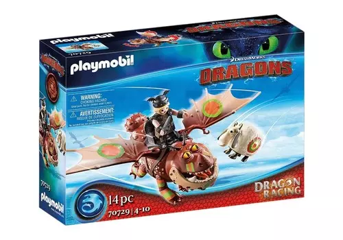 Playmobil, Гонки на драконах, селедка и кусочки мяса 70729