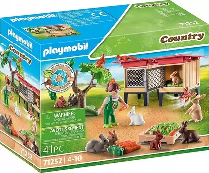 PLAYMOBIL, Клетки для кроликов, 71252