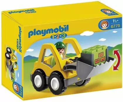PLAYMOBIL, Колесный погрузчик, 6775